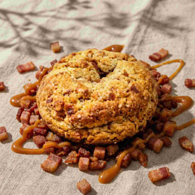 Bacon con caramelo salado